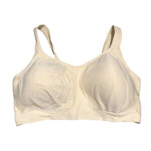 Truekind Daily Comfort Wirefree Shaper Bra Beige L NWOT